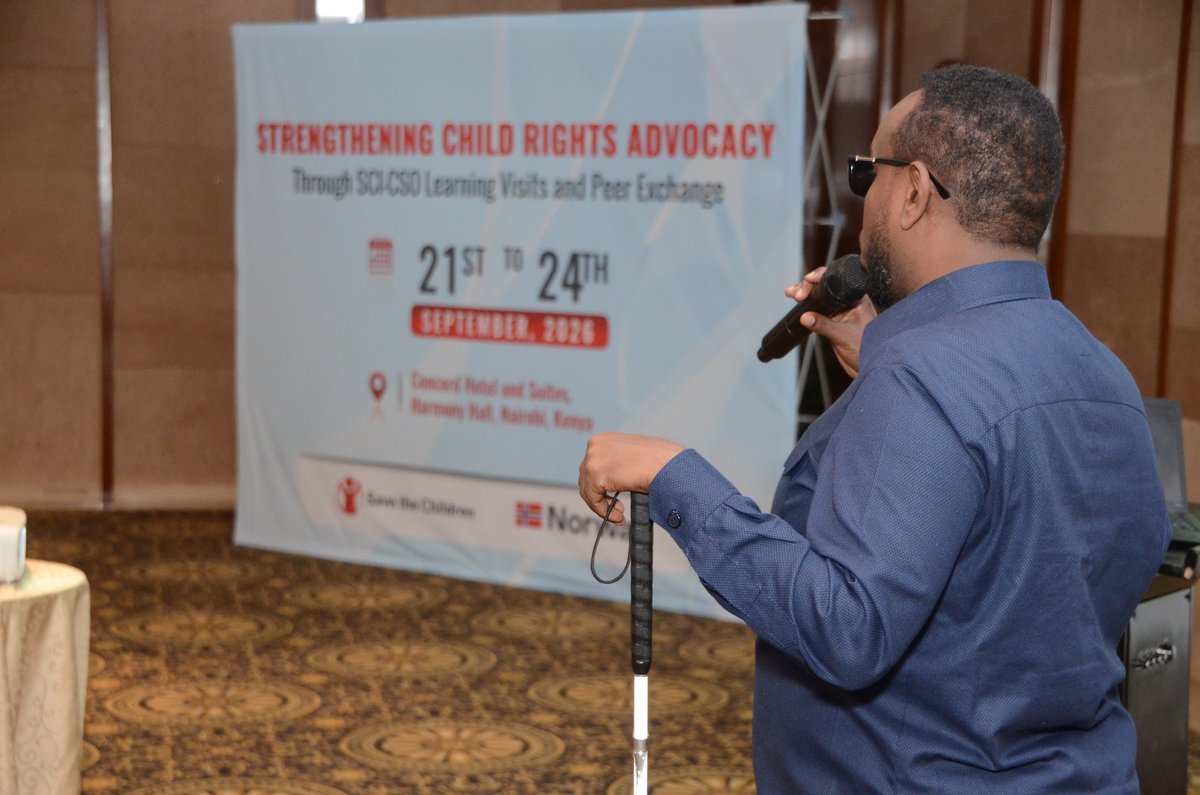 SaveChildrenSO's tweet photo. 4 days. 

9 Somali civil society organisations. 

1 joint plan for children's rights in Somalia. 

🇸🇴🤝🇰🇪 The Kenya-Somalia CSO Learning Exchange closed in Nairobi with shared advocacy priorities and a joint action plan.

With the support of @NorwayInSomalia / @noradno https://t.co/ZOZI2dpKBz