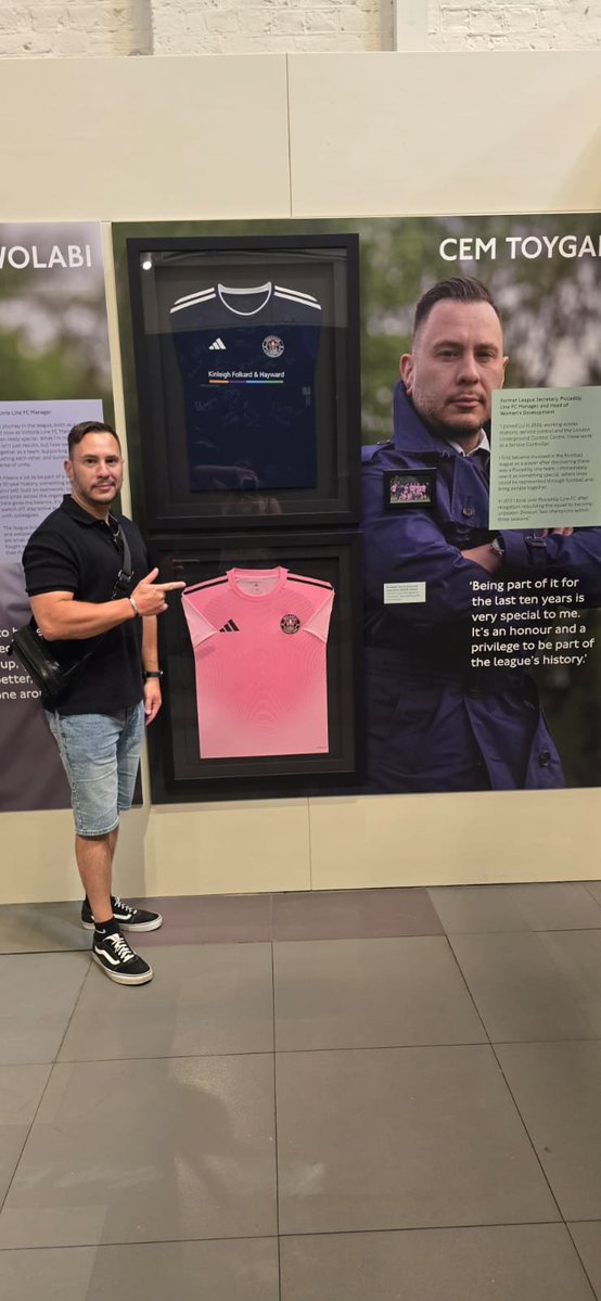 PiccadillySales's tweet photo. Both our Home &amp; Away kits are archived and on display at @ltmuseum 
Dilly Dilly. https://t.co/NlZn9Uteta