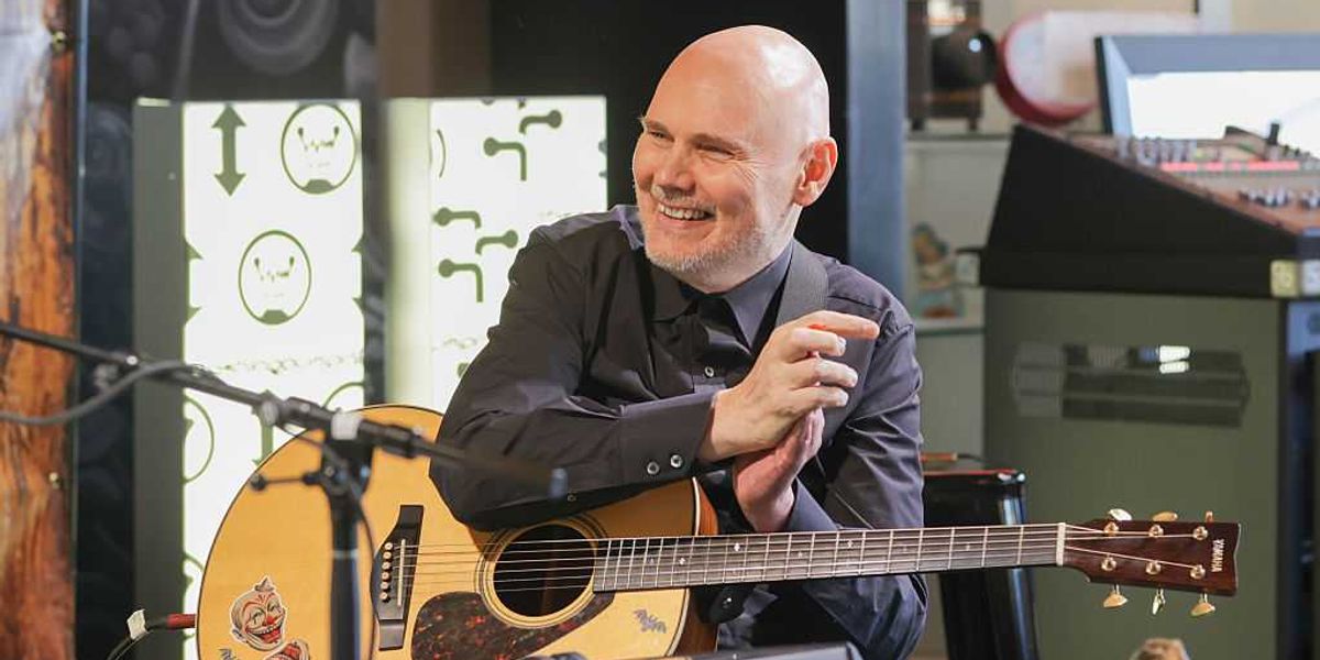 theblaze's tweet photo. Smashing Pumpkins' Billy Corgan shares Christian faith, claims music industry is afraid of God talk https://t.co/1iXwlu7z82 https://t.co/JaSJ1j8lcn