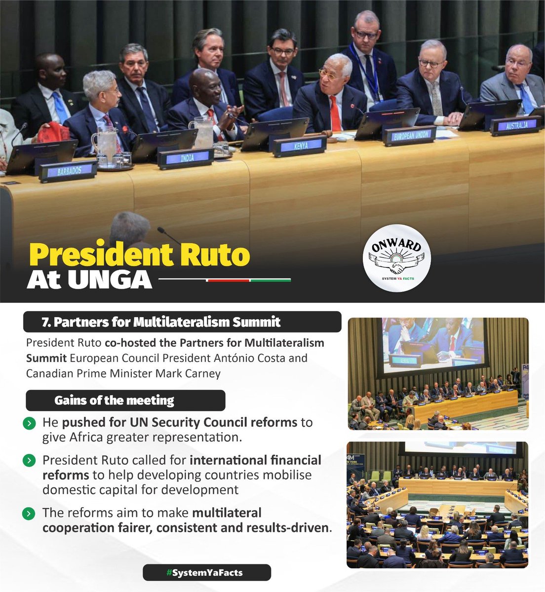 Ms_wanjii's tweet photo. President Ruto at UNGA, putting Kenya’s voice on the global stage.
#Presidentruto #unga https://t.co/4cPLyjdjgU