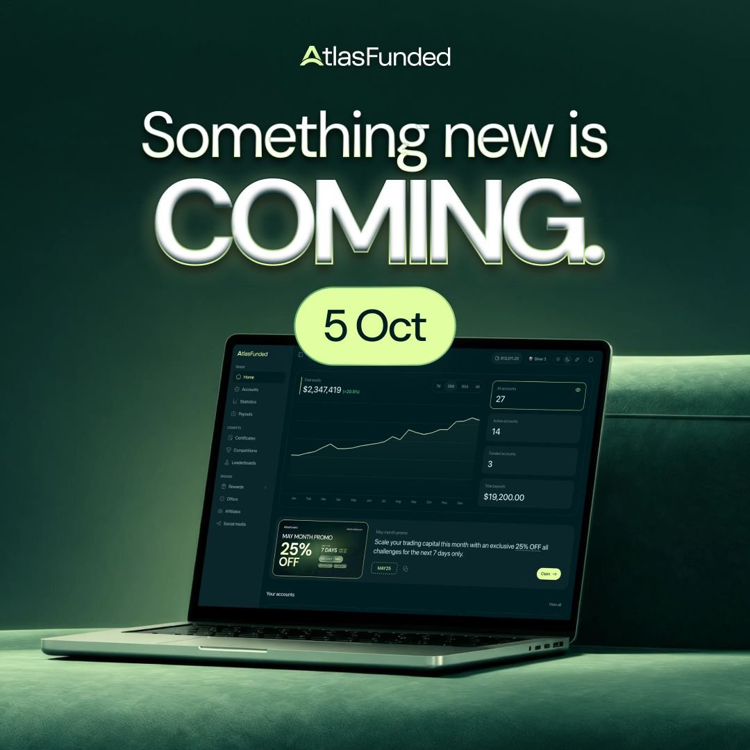 Ahmadtalbafx's tweet photo. Something new is coming 🚨 

5th of October.

Remember this date.

We have been building this quietly for months. 

It changes what "funded" actually means here.

Full reveal soon. https://t.co/s8BgIl7IUC