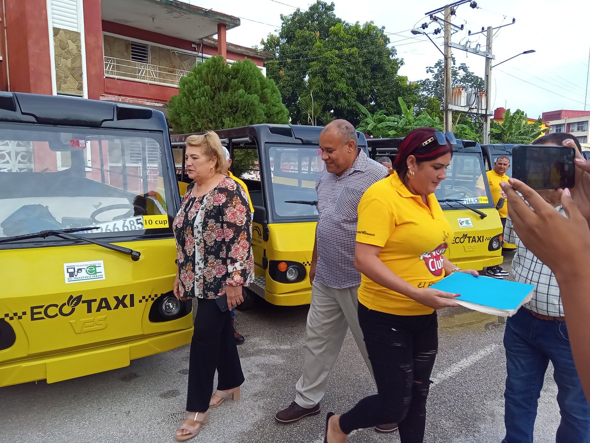 AlexisLorente74's tweet photo. Nuevos ecomóviles se incorporan a #SanctiSpíritusEnMarcha para fortalecer el transporte en los municipios Taguasco, Fomento y Jatibonico, acercando servicios y bienestar a nuestra gente.
#CubaVencerá 🇨🇺
@DeivyPrezMartn1 @DiazCanelB @DrRobertoMOjeda @PartidoPCC @GobiernoCuba 🇨🇺 https://t.co/OmGOUr5gHY