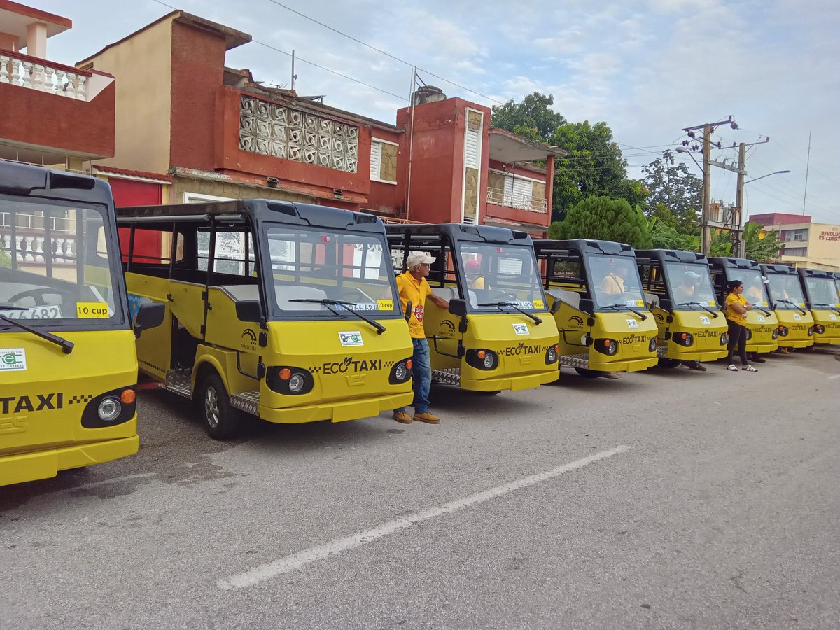 AlexisLorente74's tweet photo. Nuevos ecomóviles se incorporan a #SanctiSpíritusEnMarcha para fortalecer el transporte en los municipios Taguasco, Fomento y Jatibonico, acercando servicios y bienestar a nuestra gente.
#CubaVencerá 🇨🇺
@DeivyPrezMartn1 @DiazCanelB @DrRobertoMOjeda @PartidoPCC @GobiernoCuba 🇨🇺 https://t.co/OmGOUr5gHY