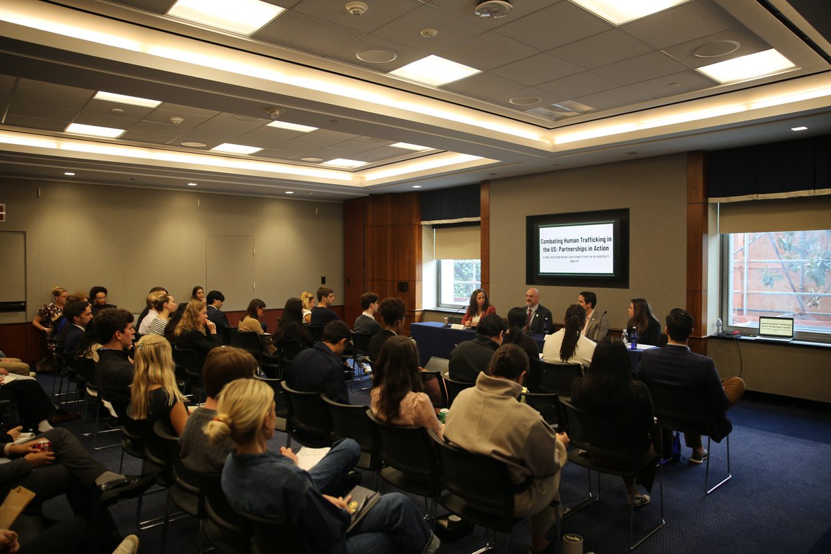 RepDavidValadao's tweet photo. Yesterday, the Combating Human Trafficking Congressional Caucus hosted another successful event, this time with a panel focused on anti-trafficking efforts in the hospitality industry. Workers in this sector are uniquely positioned to identify and disrupt this crime, and it was great to have industry leaders and policy experts inform Congressional staff on how these efforts are helping lead the fight against human trafficking.