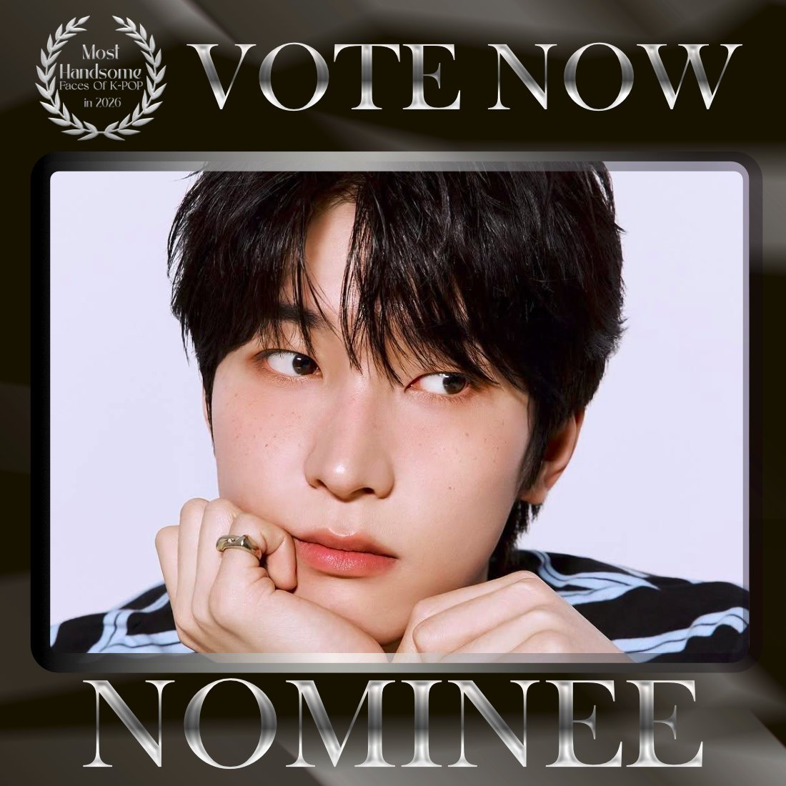 TOP100KPOP's tweet photo. WONWOO (SEVENTEEN) is nominated for Most Handsome Faces of K-POP in 2026.

👉 VOTE: https://t.co/KQkXdYYxhj https://t.co/IxTOIMYrGC
