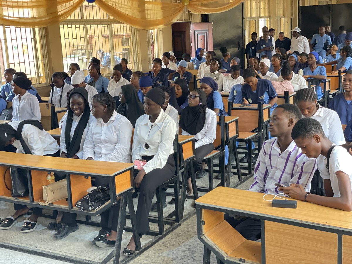kappozino's tweet photo. Today, I attended the inauguration ceremony of the Lagos State College of Health Technology (LASCOHET) Students’ Union alongside our highly respected leader of students in Lagos, Comr. Agbabiaka Ahmed. The ceremony, which ushered in a new leadership for the student body. https://t.co/nd1NRbEPIq