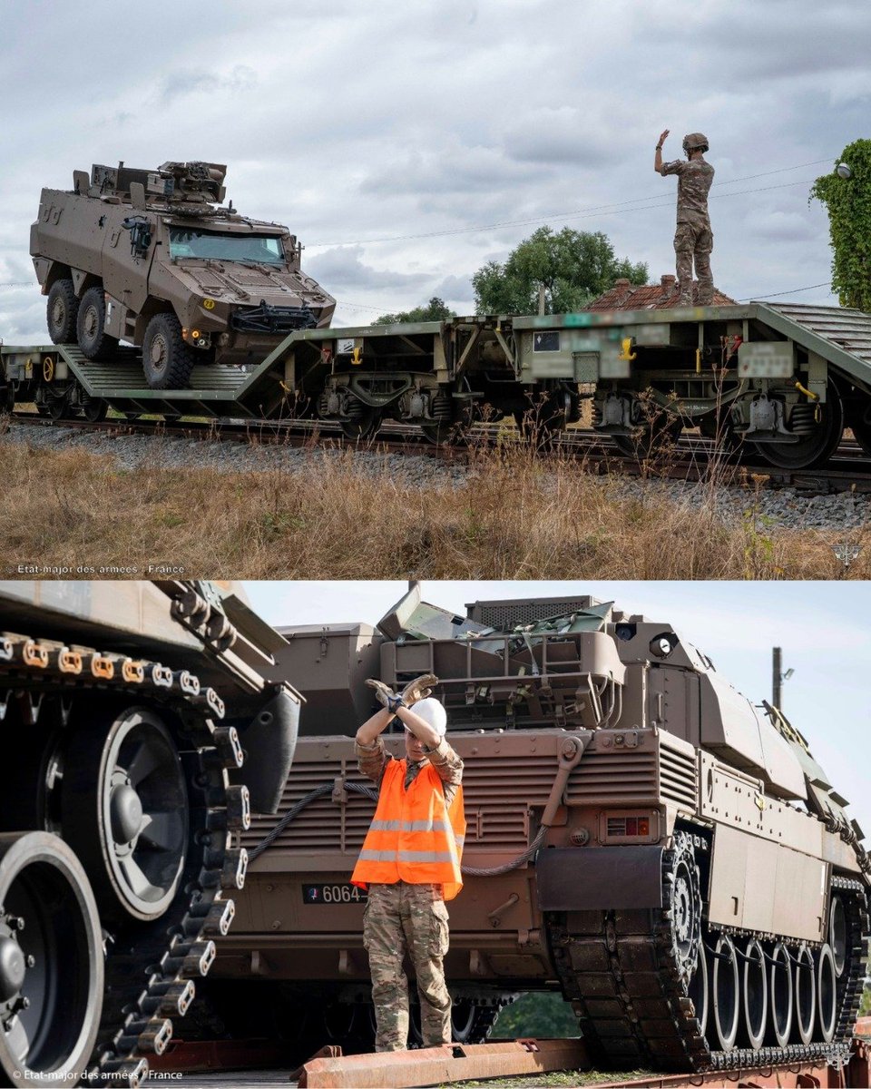 NATOBGRomania's tweet photo. NEW BRIGADE. NEW VEHICLES. SAME MISSION. 🇫🇷
The handover is underway. https://t.co/LaPauOusFO