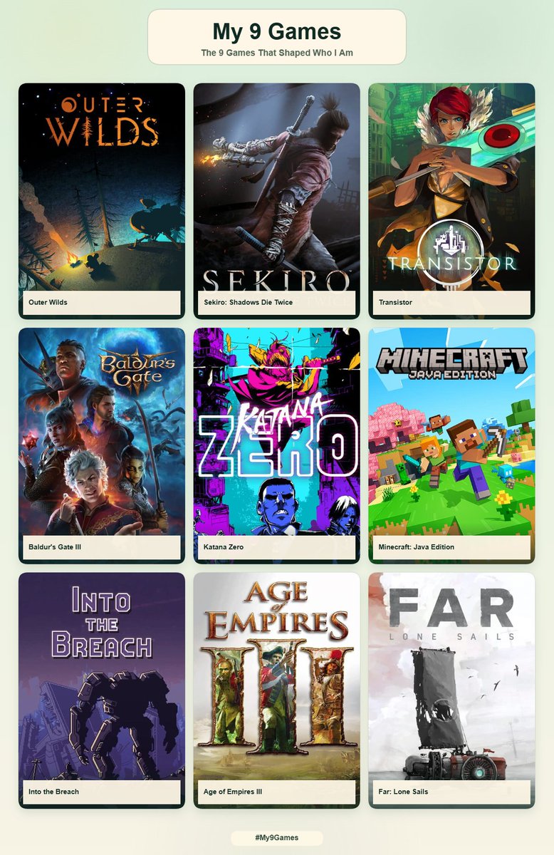 MorganaBread's tweet photo. 9 joguinhos que foram muito importantes pro desenvolvimento e paixão por games (e game dev) pra mim https://t.co/onDSL8ooJr