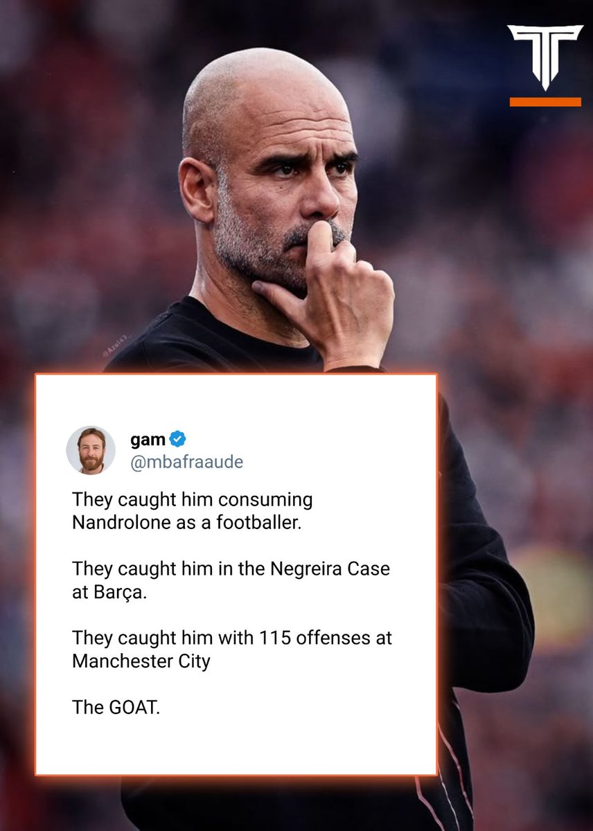 TMfutbal's tweet photo. 🚨 Pep Guardiola’s legacy is facing serious scrutiny after the controversies and scandals surrounding his career. 🤕 https://t.co/Im86Cpz8KK