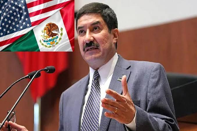 JuanIZavala's tweet photo. ¿Sabrá Claudia Sheinbaum que el Presidente de la Comisión de Justicia del Senado de la República es un gringo? ¿Le parece bien a la presidenta que las leyes que tenemos que obedecer los mexicanos sean supervisadas, promovidas y aprobadas por un gringo? https://t.co/x3RT0AdRBz