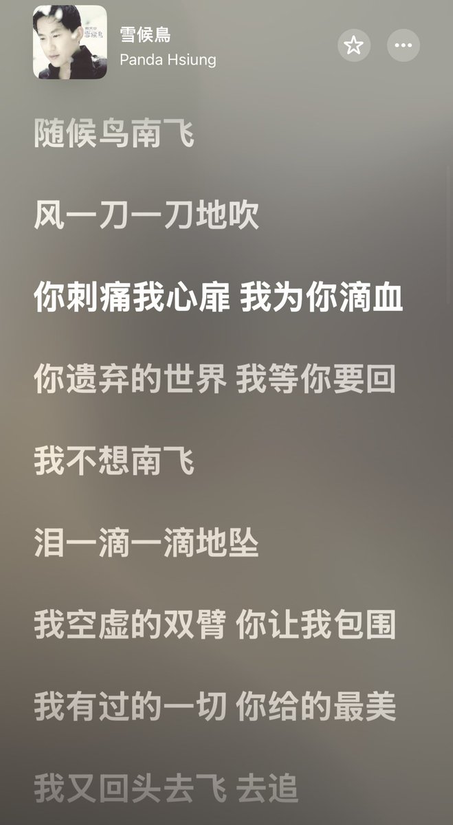PeterLeet1ui's tweet photo. 我又回头去追
追到最后只剩冰雪，我的心碎💔
我有过的一切你给的最美
任往事一幕一幕催我落泪
我信你已经忘却，我逼我自己单飞
没有你，我逃到哪里心都是死灰
我的心碎。 https://t.co/smiCuQpYgU