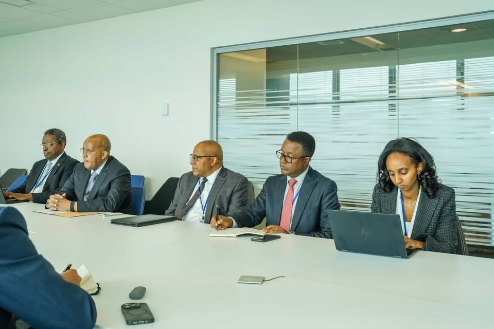 MFAEthiopia's tweet photo. On the margins of UNGA 81, Getachew Reda, Minister Adviser for East African Affairs, met with Jean-Pierre Lacroix, UN Under-Secretary-General for Peace Operations.

In their discussion, the two sides underscored the need to enhance closer coordination and engagement to promote peace and stability in the Horn of Africa. 

Under-Secretary-General Lacroix commended Ethiopia for its continued contributions to peacekeeping, particularly in South Sudan.