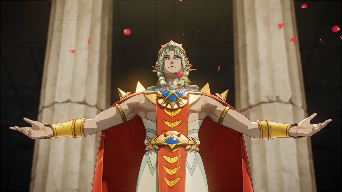 NintendoLatam's tweet photo. ¡Declaramos oficialmente que el fin de semana… ha comenzado! 🎉

¿Cuánto has avanzado en los Juegos Heroicos de #FireEmblem Fortune's Weave? https://t.co/obF5mFapnp