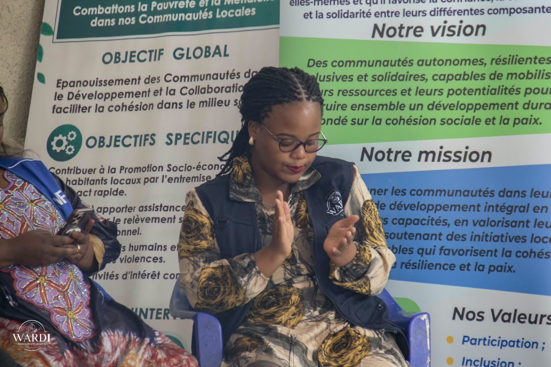 WARDIasbl's tweet photo. « Investir dans la paix pour tous, partout et chaque jour ».

Ce 25 septembre à Mugunga, #WARDI a pris part à l’activité organisée par la #SFPS , à l’occasion de la Journée internationale de la Paix. 

#WARDI #FemmePaixSécurité https://t.co/2o1sZFHDgq