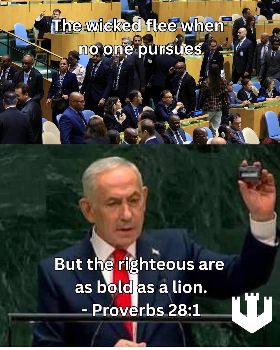 WassonWatch's tweet photo. The wicked flee when no one pursues, but the righteous are bold as a lion.

Proverbs 28:1 https://t.co/483z2EG0W9