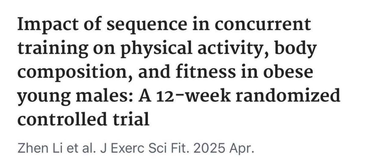 AntelmPujol's tweet photo. 🚩🚩QUÉ ES MEJOR: ¿ENTRENAR FUERZA Y LUEGO CARDIO O AL REVÉS?

🏋️‍♂️ → 🏃 Hacer primero entrenamiento de fuerza y luego cardio produce: 
✅ Más pérdida de grasa
✅ Más fuerza y VO₂max
✅ Mejor composición corporal

📌 Conclusión: El orden SÍ importa. Empieza por tu entreno de fuerza.