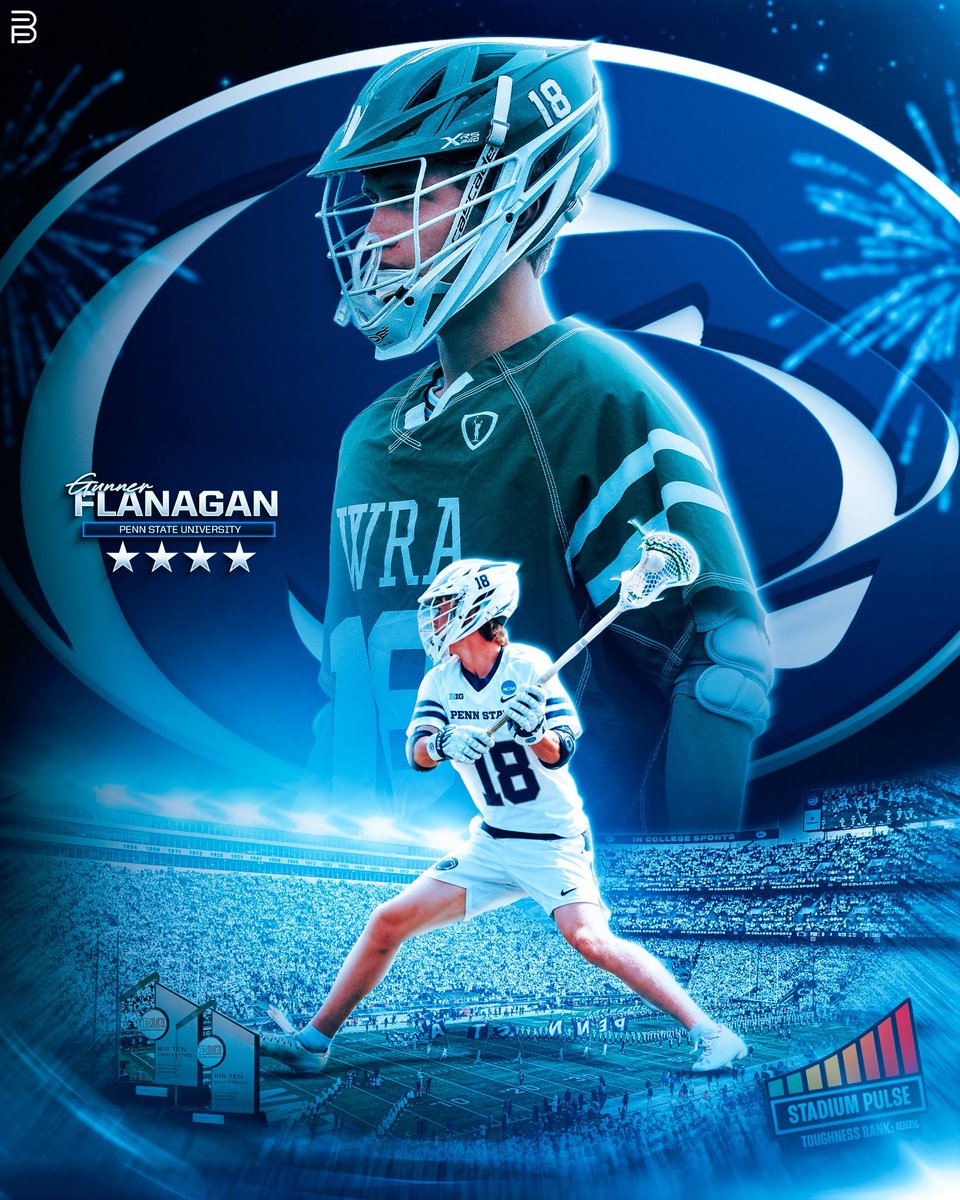 WRA_Lacrosse's tweet photo. Congratulations to Gunner Flanagan ‘28 on his commitment to Penn State. 

Roll Pios! 🧱 https://t.co/38moqKCQU1