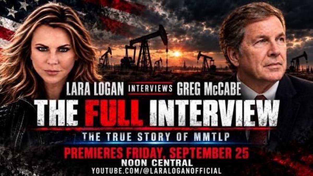 LowellEverly's tweet photo. If you have money in the market, watch Lara Logan’s interview with Next Bridge CEO Greg McCabe — out today.
MMTLP shareholders, including veterans, have been locked out for 3+ years.
Naked short selling is the mechanism: more shares sold than the company issued. Halt the stock, refuse the share count, retail eats the loss.
2,000+ meetings on the Hill. A veterans’ letter is on President Trump’s desk demanding transparency.
This is every 401k, IRA, pension, and trader who still thinks regulators do their job.
If nothing is wrong — what is the share count?
Tune in. Follow for the live show.
@LaraLogan @nbhydrocarbons @realDonaldTrump #MMTLP