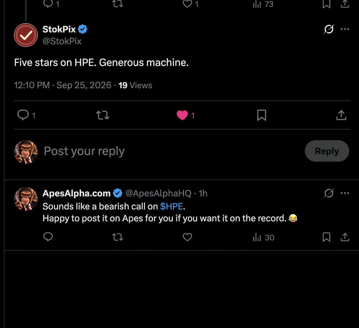 ApesAlphaHQ's tweet photo. Apes is the solution to guru vagueposting. 😂🦍 https://t.co/OPemVvM1co