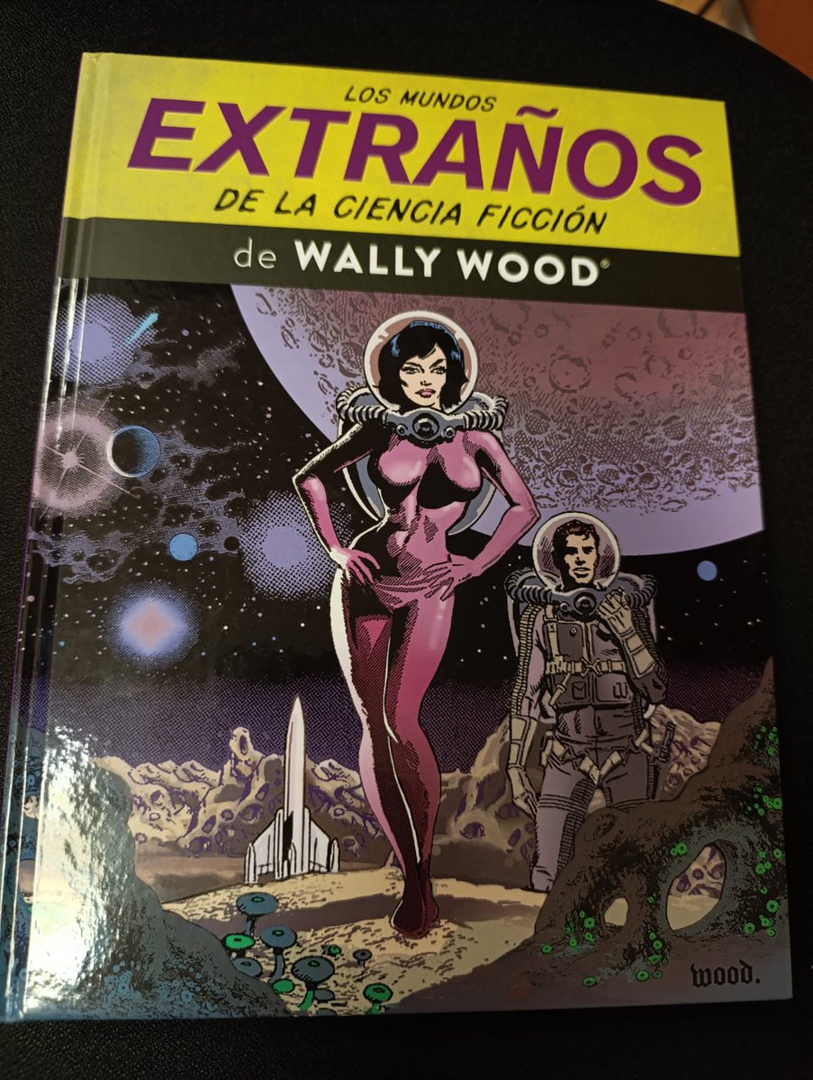Diabolocomics's tweet photo. Wally Wood! Recién salido de imprenta y en unos días en todas las librerías. https://t.co/9Ub7WrzABi