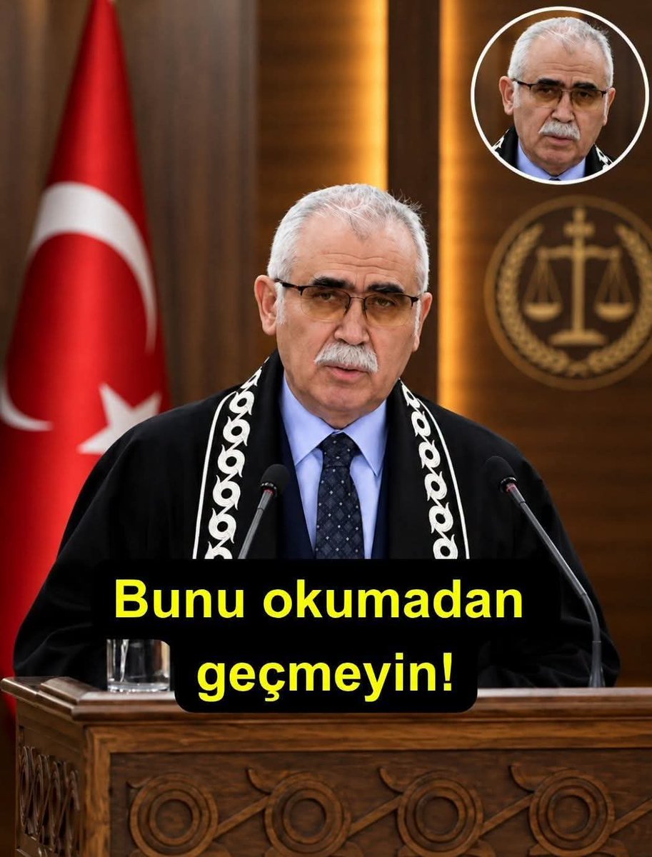 Saka_larr's tweet photo. AYM BAŞKANI KONUŞTU, ERDOĞAN DİNLEDİ: “GÜÇ ADALETTEN UZAKLAŞIRSA SONUNDA KAYBEDER”

Anayasa Mahkemesi’nde düzenlenen kuruluş yıl dönümü ve yeni üye Şaban Kazdal’ın yemin töreninde AYM Başkanı Kadir Özkaya’nın konuşması dikkat çekti.

Törene Cumhurbaşkanı Recep Tayyip Erdoğan, TBMM Başkanı Numan Kurtulmuş, Adalet Bakanı Akın Gürlek ve yüksek yargının temsilcileri katıldı.

Özkaya konuşmasının önemli bölümünü **adalet, güç ve yöneticilerin taşıdığı sorumluluğa** ayırdı.

Adaletin yalnızca hukuk kurallarından oluşmadığını belirten Özkaya, bunun aynı zamanda bir toplumun ve medeniyetin ayakta kalmasını sağlayan temel değerlerden biri olduğunu ifade etti.

Hakim ve savcıların görevlerini yerine getirirken doğruluk, dürüstlük ve hakkaniyetten ayrılmaması gerektiğini vurgulayan Özkaya, yargı mensuplarının gösterişten, ikiyüzlülükten, haramdan ve yalandan uzak durmasının önemine dikkat çekti.

Konuşmanın en çok dikkat çeken bölümü ise tarihte büyük güce ve servete sahip olan isimler üzerinden verilen mesaj oldu.

Özkaya, Kur’an-ı Kerim’de anlatılan Firavun, Nemrud ve Karun örneklerini hatırlatarak, başlangıçta adaletli davranıp daha sonra haksızlığa yönelen güç sahiplerinin sonunda ellerindeki kudreti kaybettiklerini anlattı.

Firavun’un suda boğulduğunu, Nemrud’un küçücük bir canlı karşısında çaresiz kaldığının rivayet edildiğini, Karun’un ise sahip olduğu büyük servete rağmen hazineleriyle birlikte yok olduğunu hatırlattı.

Özkaya’nın mesajının merkezinde şu düşünce yer aldı:

Güç, adaletle birleştiğinde topluma fayda sağlar. Ancak gücü elinde bulunduran kişi adaletten uzaklaşır, haksızlığa ve acımasızlığa yönelirse ne kadar güçlü veya zengin olursa olsun sonunda kaybedebilir.

AYM Başkanı’nın devletin en üst düzey yöneticilerinin de bulunduğu törende yaptığı bu hatırlatmalar, konuşmanın en dikkat çekici bölümü olarak öne çıktı.

Özkaya’nın sözleri bir kez daha şu önemli soruyu gündeme getirdi:

Bir devleti ve yöneticiyi gerçekten güçlü yapan sahip olduğu makam mı, yoksa adaletten ayrılmaması mı?

ANAYASA MAHKEMESİ BAŞKANI 
KADİR ÖZKAYA 

'Yüksek Yargı'da hala 'Devlet Adamları'nın varolduğunu görmek Sevindiricidir. ⤵️