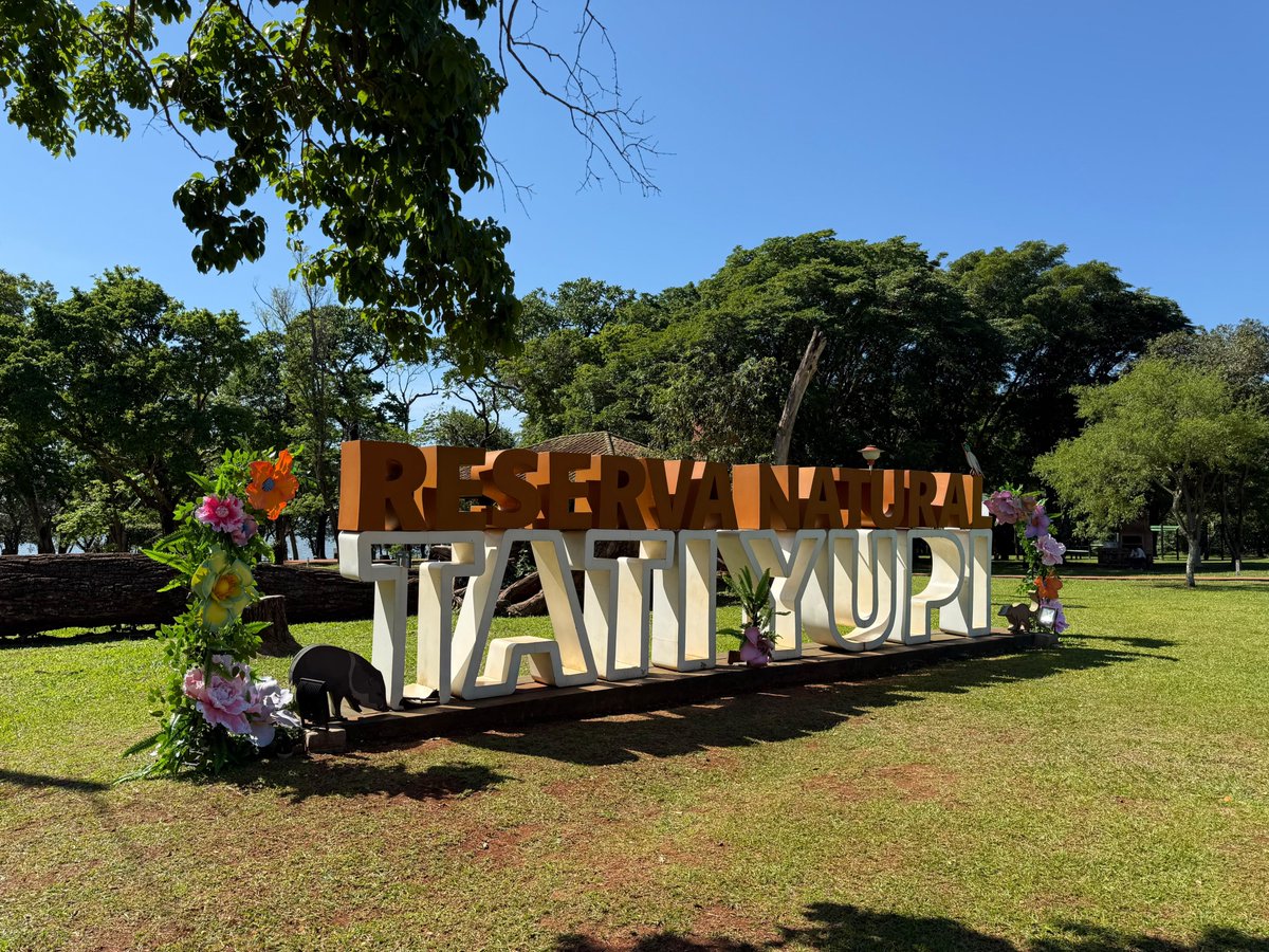 MECpy's tweet photo. 🏕️🇵🇾 Estudiantes del Bachillerato Técnico en Servicios Turísticos de distintos puntos del país participan del 1.º Campamento Nacional  2026, realizado en la reserva Tatí Yupí en Hernandarias, bajo el lema “Descubre tu rumbo turístico”. https://t.co/Cw83Sooa4b