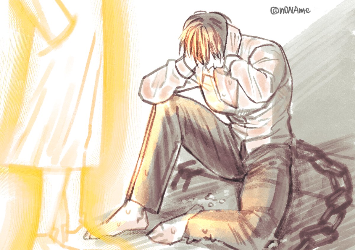 n0NAme_draw's tweet photo. 귀를 막고 눈을 감아도 https://t.co/XOkozAjsc6