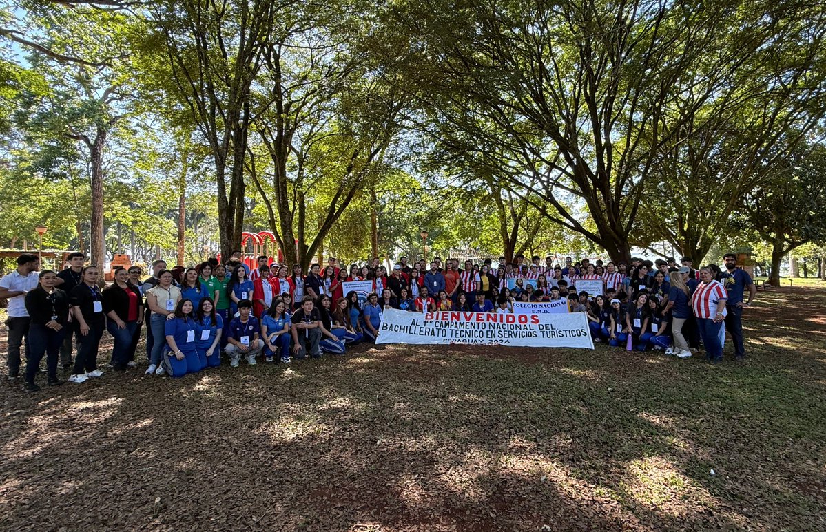 MECpy's tweet photo. ¡Formamos profesionales capacitados para impulsar la identidad y el desarrollo turístico del Paraguay!

#GobiernoDelParaguay https://t.co/k0GkKzYxCk