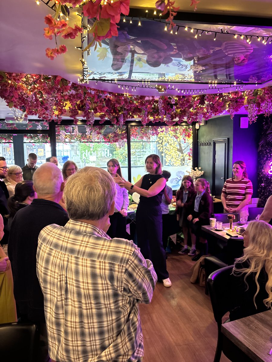 AnnaMcMorrin's tweet photo. Thank you so much to everyone who came to my @macmillancancer coffee morning today. 💚  It was fantastic to meet so many of you representing both local and national charities, schools and local organisations.   Thank you also to the @thebrookbistro for letting us host. ☕️❤️ https://t.co/xD09mwBFbs