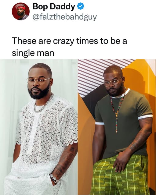 yabaleftonline's tweet photo. Rapper Falz laments being single in these times. https://t.co/HaDxWASavR