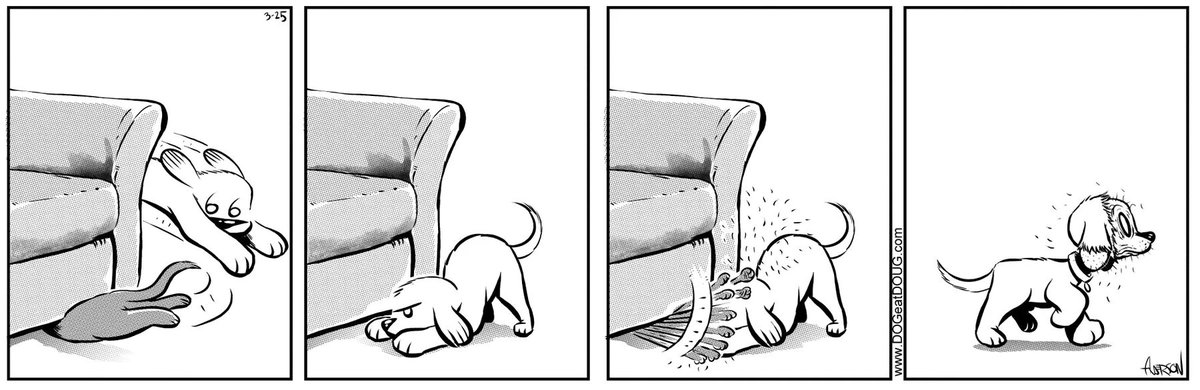 dogeatdoug's tweet photo. Cat and Lab in today's Sophie comic strip! | Brian Anderson https://t.co/gvYRre6NOt
#comics #webtoons #Sophiecomics #catcartoons https://t.co/02Y3mN2cY0