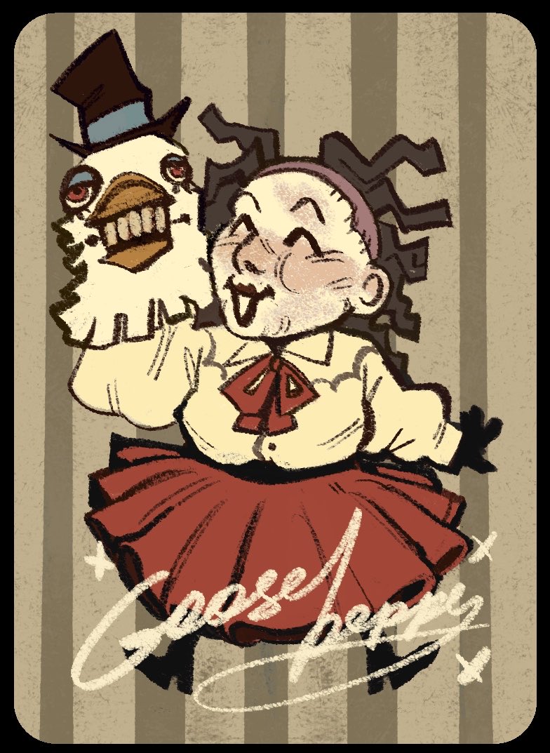 jukJujada's tweet photo. swop card for outlast trials zine 🎀 
#outlasttrials https://t.co/ZH7XP41Uc5