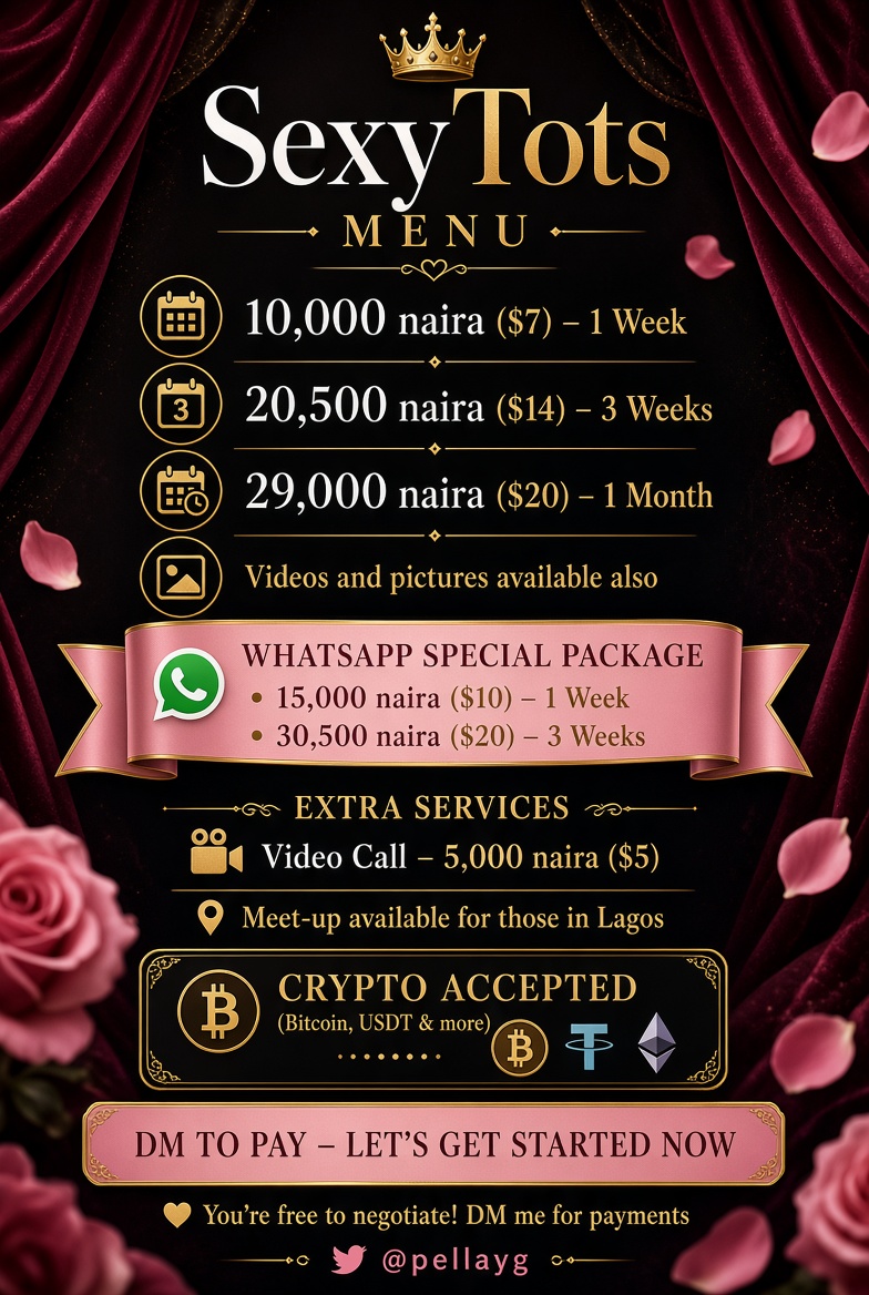 Pellayg's tweet photo. This is my menu guys, 
DM me let's have fun. https://t.co/6sIAcgwpWQ