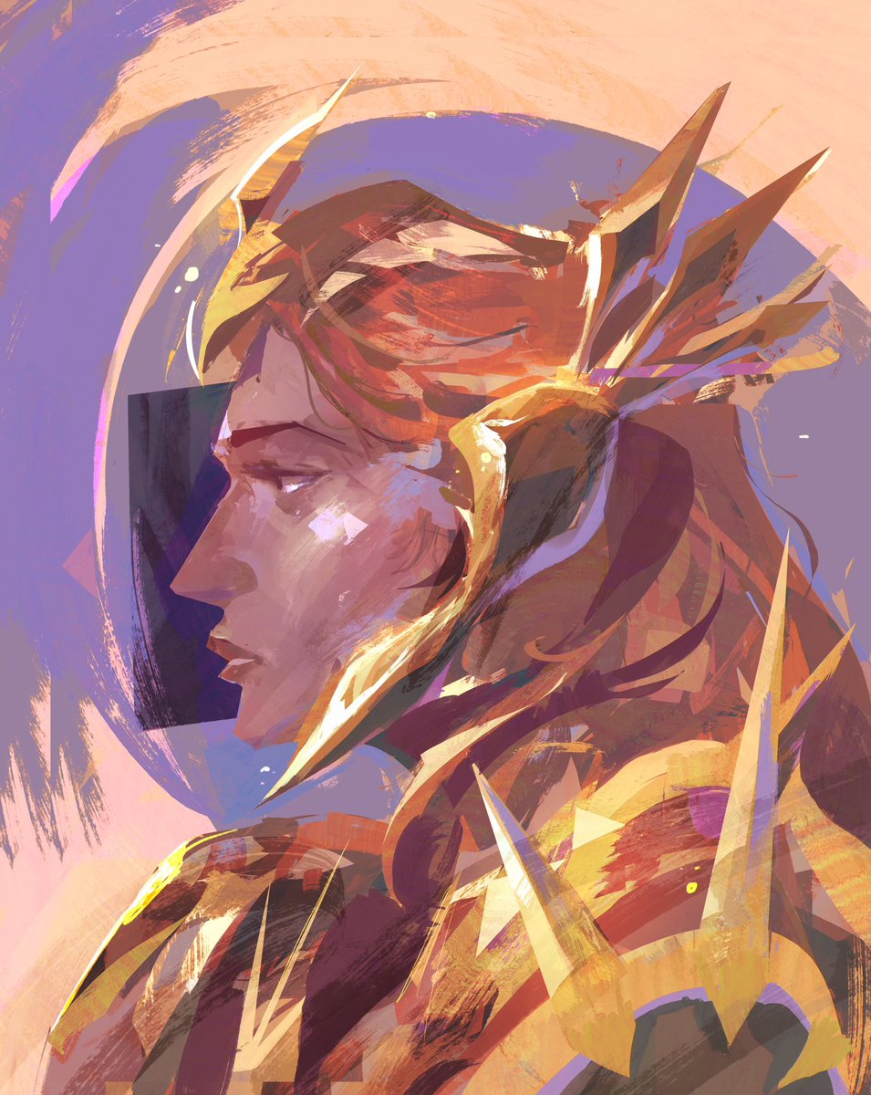 tungotran's tweet photo. The sun always rises #leagueoflegends #leona https://t.co/9vJDgLE0Rg
