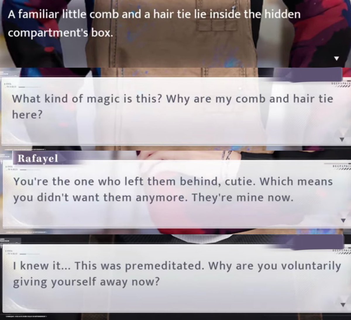 qiyupills's tweet photo. the genre is mc finding out about the weird little things rafayel does and not giving a fuck https://t.co/gMcTCZ1JsC