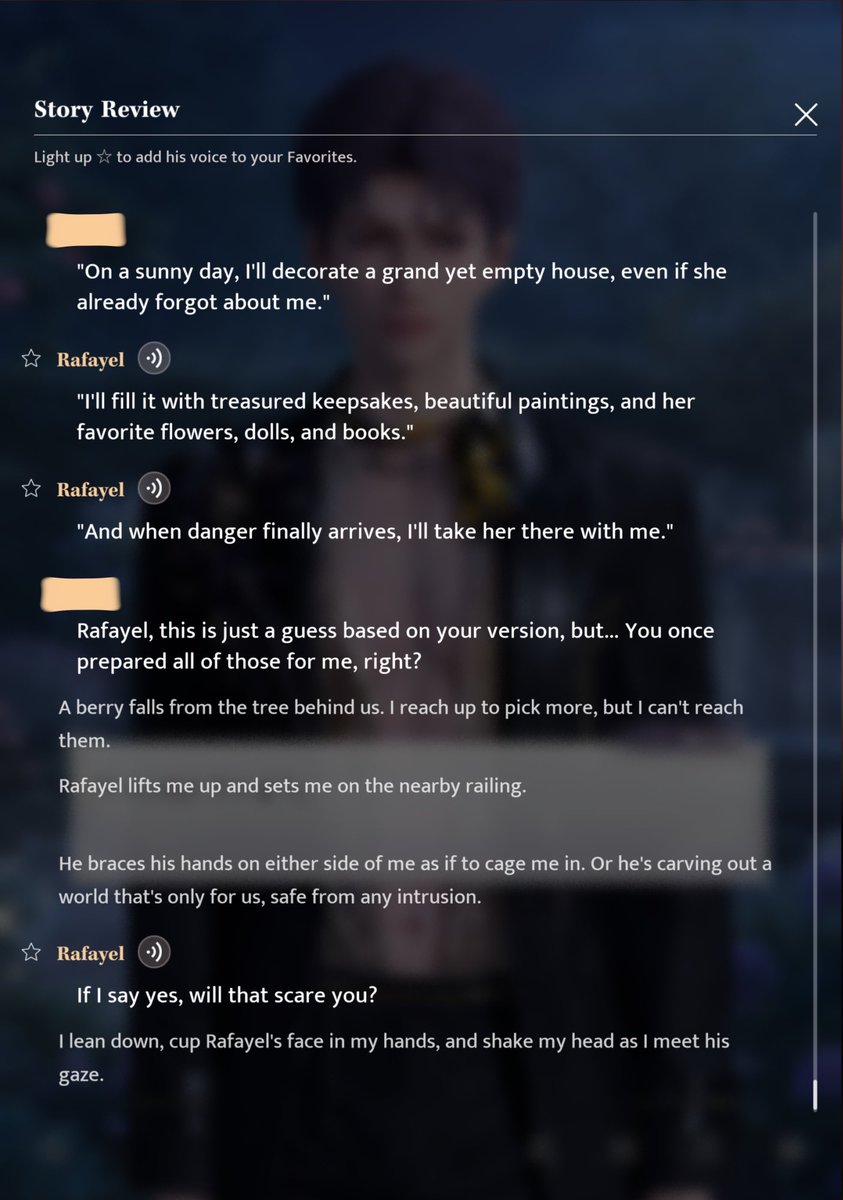 qiyupills's tweet photo. the genre is mc finding out about the weird little things rafayel does and not giving a fuck https://t.co/gMcTCZ1JsC