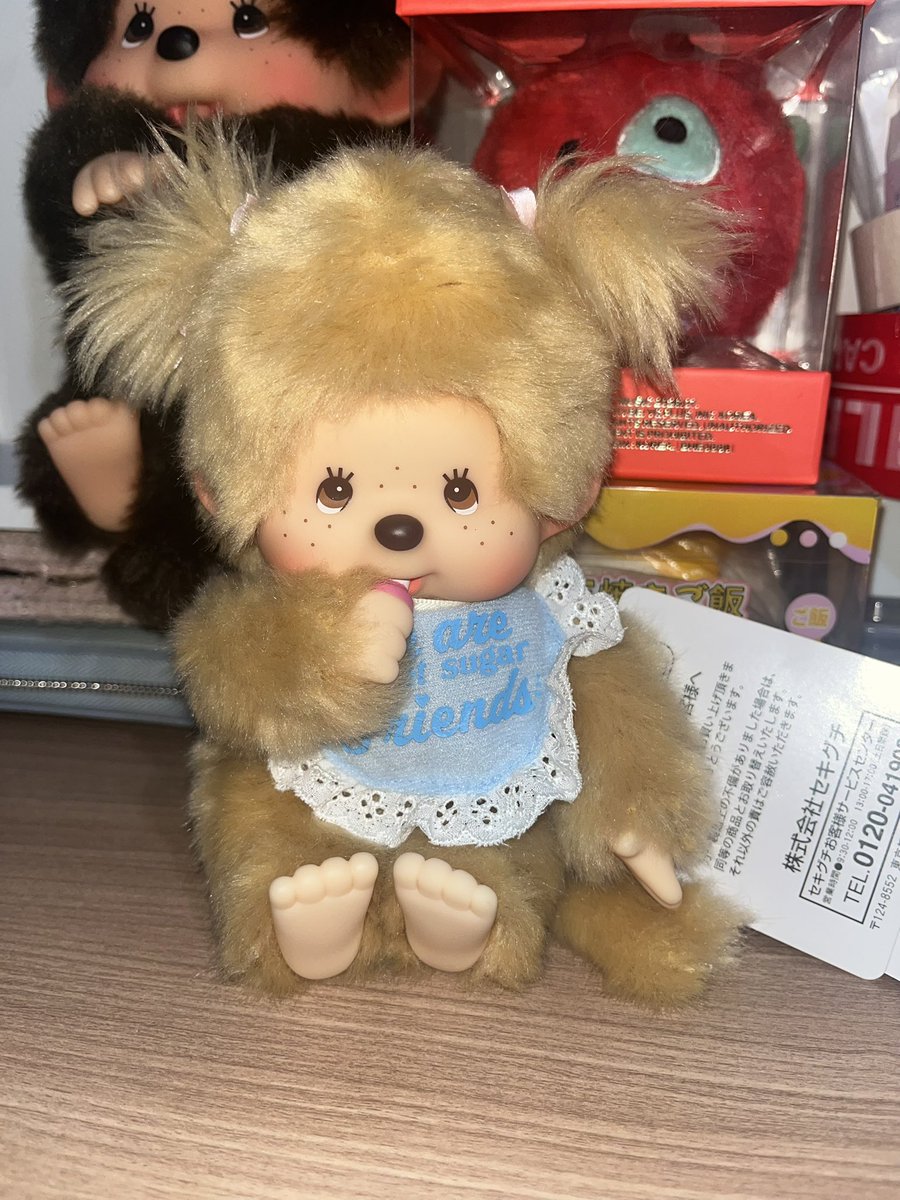 jjuciberry's tweet photo. WTS MONCHHICHI SWEET SUGAR SIZE S 
- Masih Ada tag
- price: 385k (exc admin)
- condi by dm for serious buyer
-  bisa splitpay, CO pack 🍊(5k)
#moncchichi #monchichi #wtsmonchhichisizes #wtsmonchhichi https://t.co/KSaA2LHXUA
