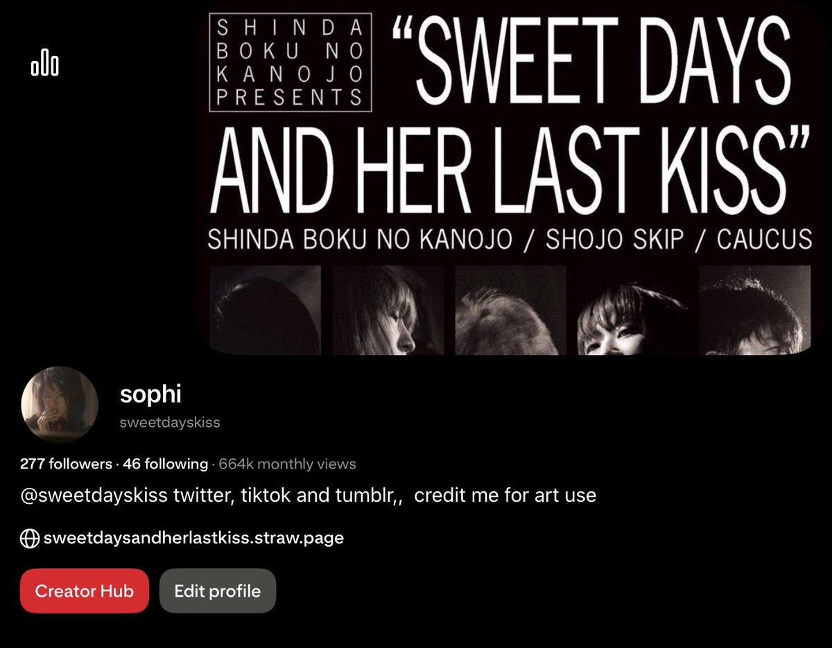 sweetdayskiss's tweet photo. almost 700k monthly views on pinterest! https://t.co/G5OMg0ZoDx