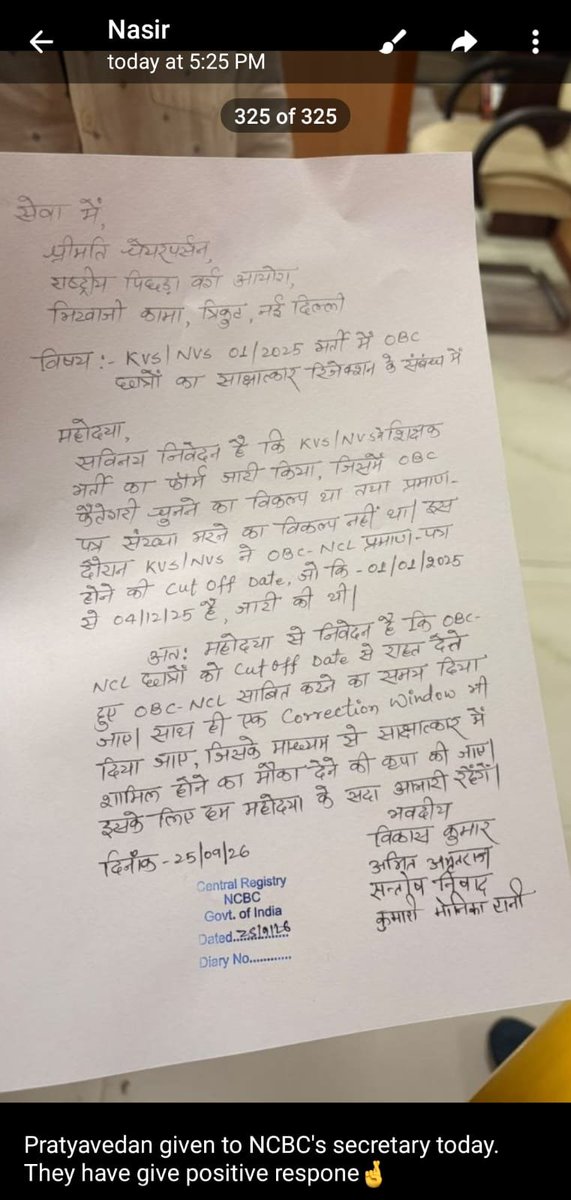 er_mangesh's tweet photo. Graduation, B.ed, CTET then Tier 1 and Tier 2 qualified but at the time of interview they rejected in DV because of OBC certificate not issued within the given cutoff date. Don't play with students emotions &amp; hardwork.
@yadavakhilesh
@RahulGandhi 
@abhinaymaths 
@ravish_journo https://t.co/9Jh3SL2HyL