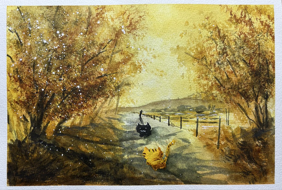 0nickman0's tweet photo. ちくわ日和
#透明水彩 #acuarela  #watercolor #ゆるい絵  #ちくわとおはぎ https://t.co/kLXbkznkrx