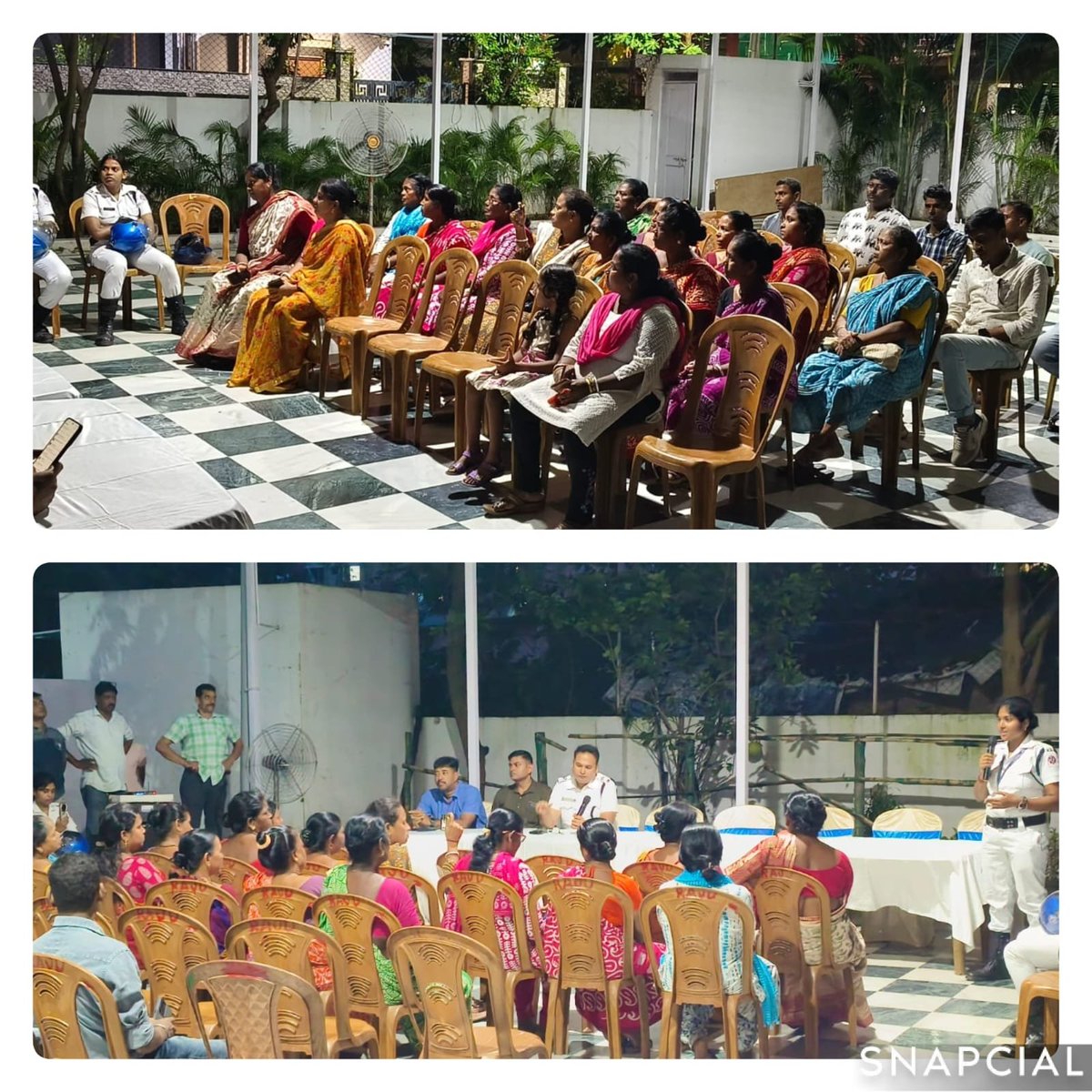 DCPEastKP's tweet photo. Today an awareness programme on crime against women &amp; cyber crime was held at Anandapur PS area,East Division, Kolkata Police.@KolkataPolice https://t.co/O7Ss7MkAem