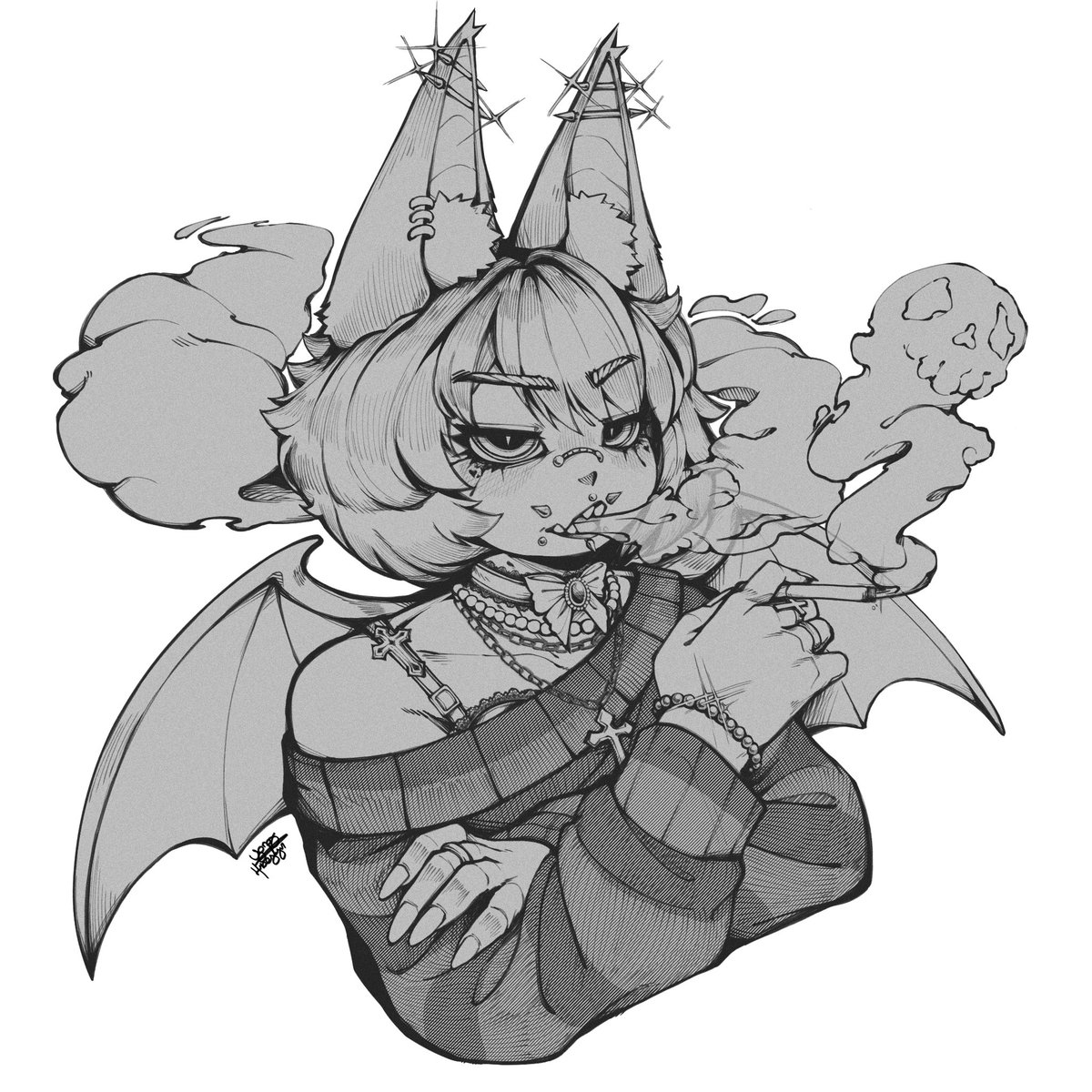 Yang_Hexagonal's tweet photo. Commission Wip https://t.co/CZwDG3rIXF