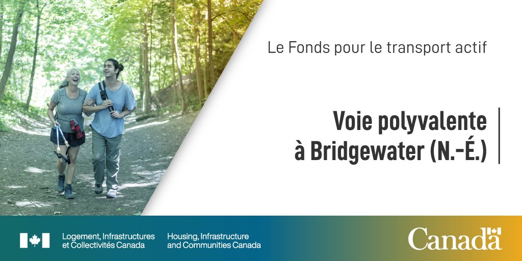 LICC_ca's tweet photo. Le #GC soutient l’aménagement d’une nouvelle voie polyvalente à Bridgewater, en #NE, qui permettra d’améliorer la sécurité et l’accessibilité pour les piétons et les cyclistes.
Plus d’info : https://t.co/GwmvbL7qcL https://t.co/DVX4XKTADa