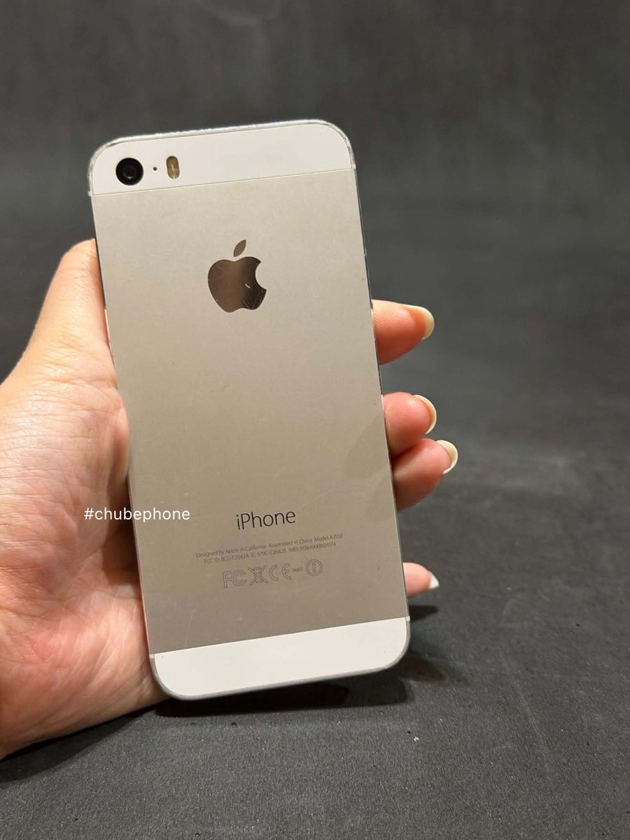 chubephone's tweet photo. ♡ iPhone 5s 16GB 𓈒 1390 free shipping🪽
    ❨ silver ❩ 
𓈒 WiFi - Sim รอยเครื่องตามการใช้งาน
𓈒 ไม่ติด iCloud รีเซ็ตได้ปกติ
𓈒 สแกนได้ กดได้
⠀⠀⠀⠀⠀⠀   𓈒 💌
🛼💭 CF แคปทักไลน์ : @737tcypo

#ไอโฟน5s #iphone5s #ไอโฟน6 #ไอโฟนมือสอง #ส่งต่อไอโฟน #iphone6 https://t.co/1oyQr1HG8q