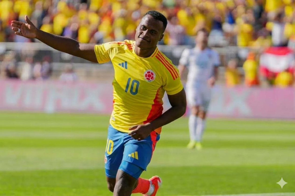 JulianCaperaB's tweet photo. 🇨🇴🔟 Si no hay novedad de último minuto, Jhon Arias llevará la camiseta 10 de la Selección Colombia en este ciclo de partidos amistosos, tras el adiós de James Rodríguez. 

El volante usó esa camiseta en Patriotas de Boyacá. https://t.co/SVaAG1y1Qj