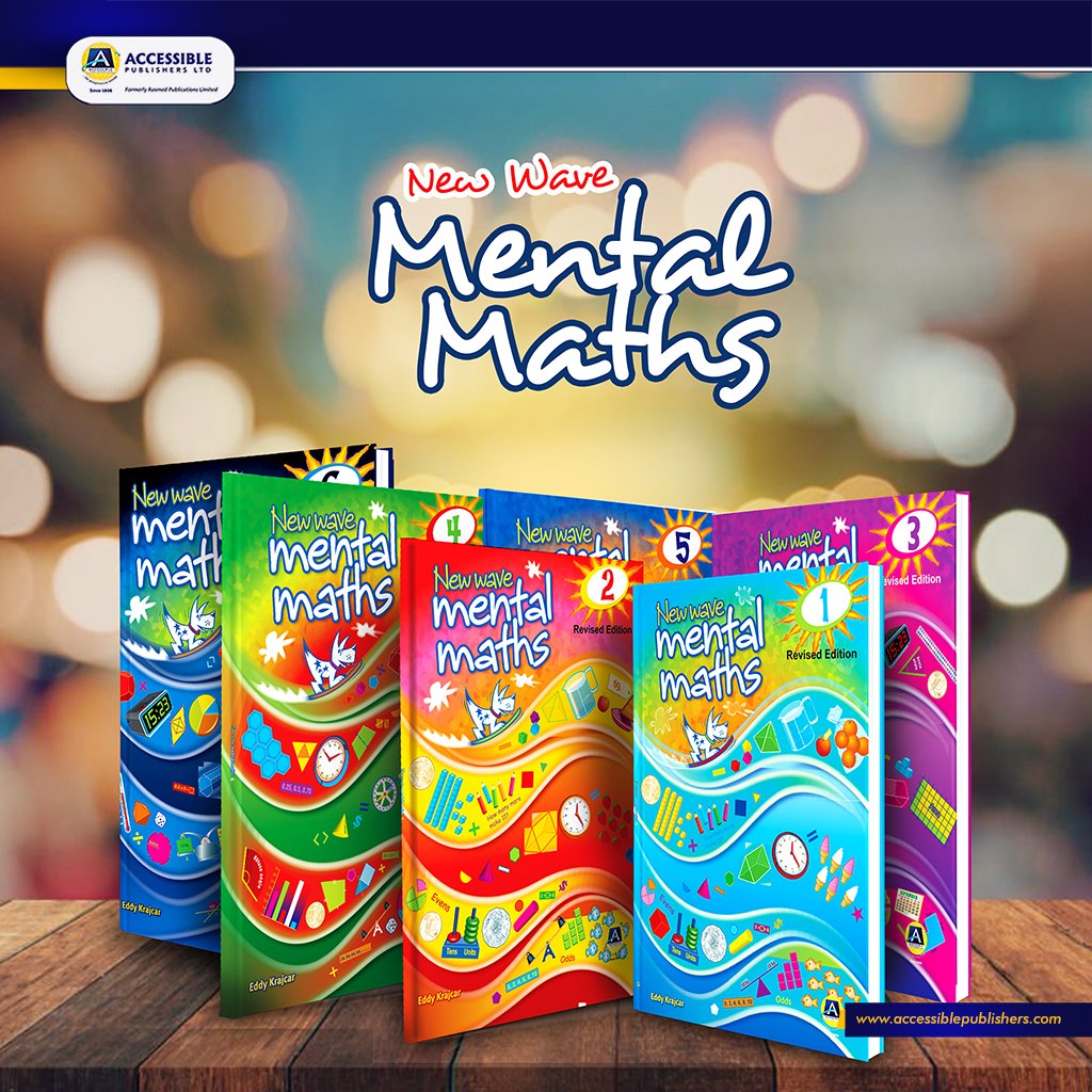 accessiblepl's tweet photo. New Waves Mental Maths is an amazing workbook series designed for primary one to six pupils.📚

Get one for your child today!👍

Send us a direct message or contact us via https://t.co/HlbiuqmX3r to place your order(s).

#Mathematics #Newwaves #Mental #Maths #Primary #Workbook https://t.co/jmvbCAGlbF