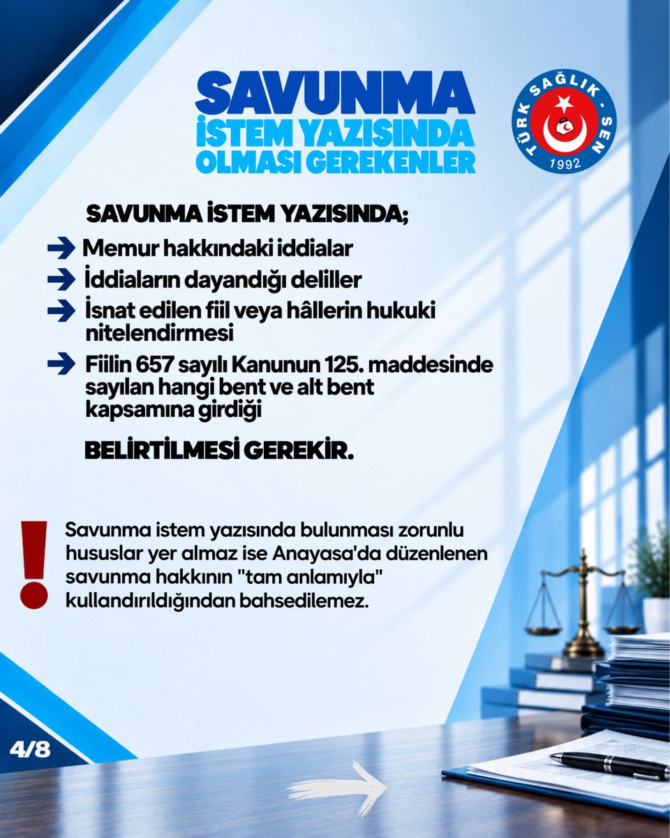 avhakanerkec's tweet photo. Disiplin Soruşturmaları Bölüm 1
- Disiplin Cezaları
- Savunma Hakkı
- Tekerrür
- Disiplin cezalarının etkileri ve daha fazlası... https://t.co/KsdTyPWLRp