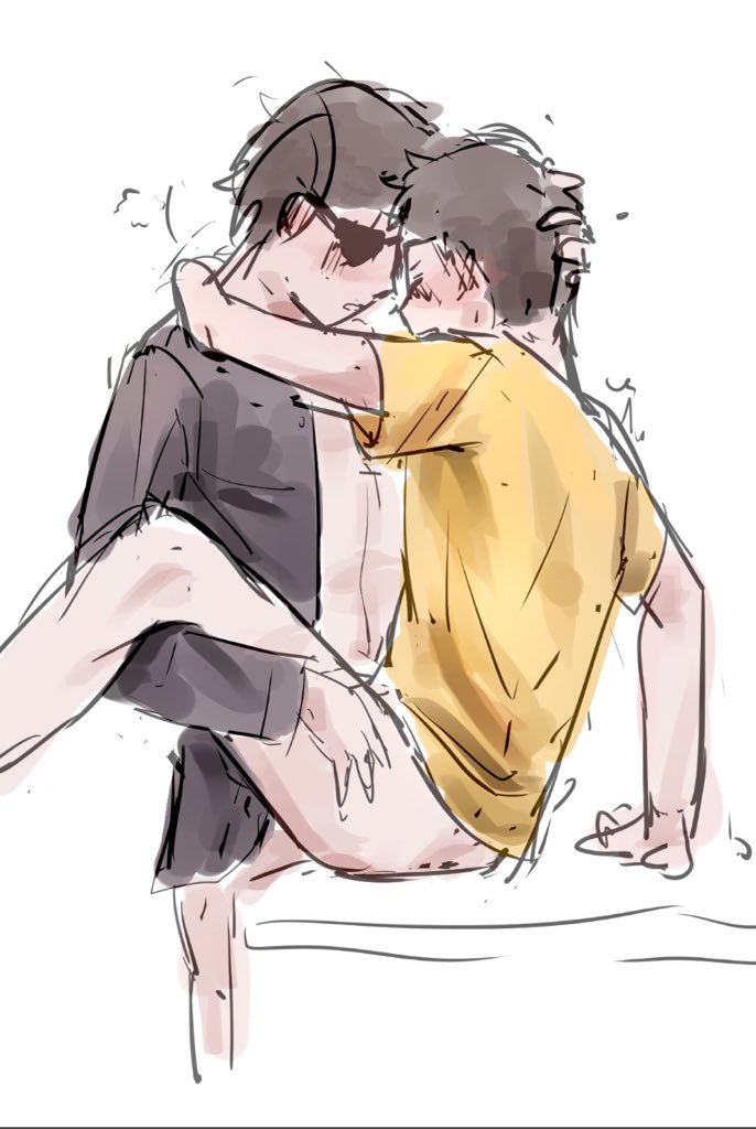 Aliena62tp's tweet photo. 今天一直在画稿，没时间画同人好想哭呀。
#mortycest https://t.co/Ib5RGvh9Yi