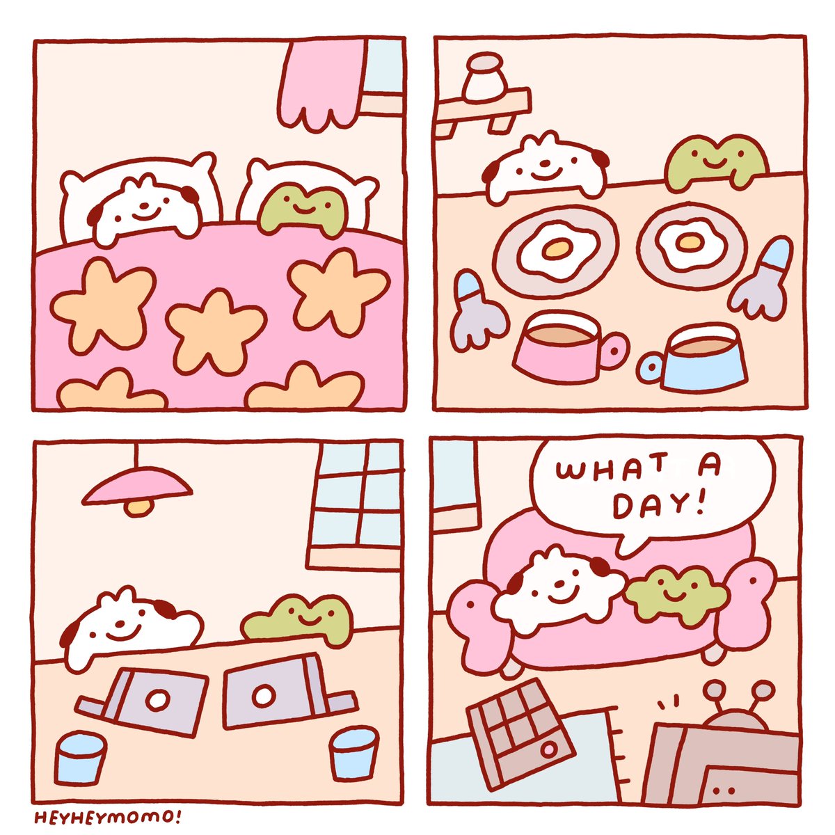 momodraws's tweet photo. What a day https://t.co/gIMOd95wZR