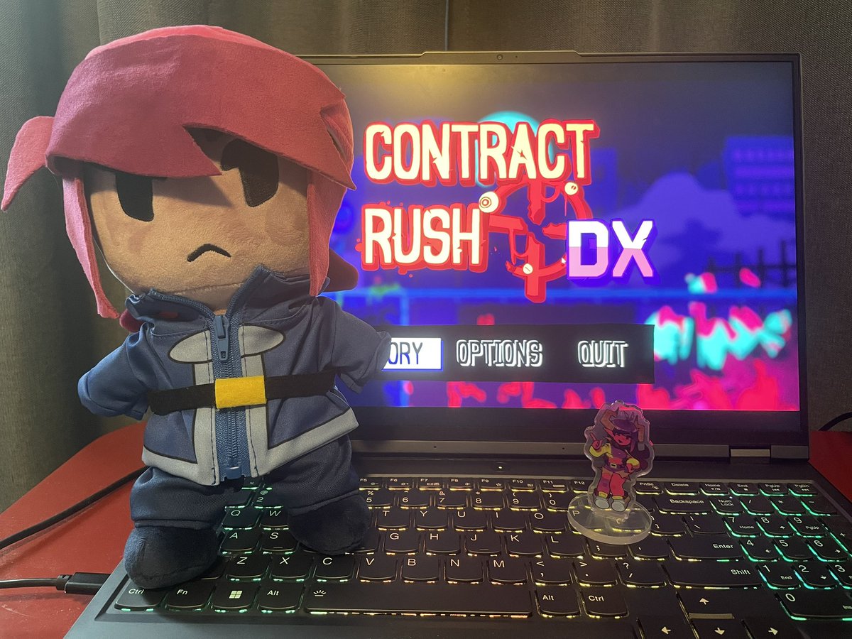cptcrossroadart's tweet photo. I got a little mercenary in the mail today, I will keep her safe and alive 🫡
#ContractRushDX #TheSharedUniverse https://t.co/Ij15ibbJD9